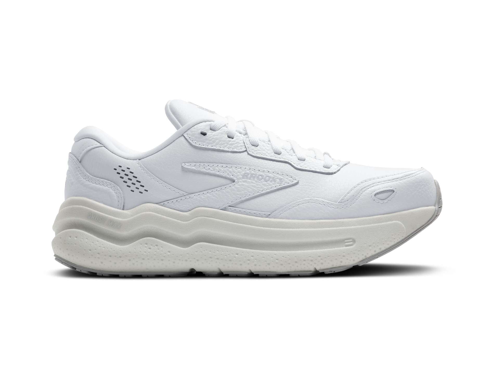 Brooks Ghost Max 2 Leather Mens Wide Running Shoes