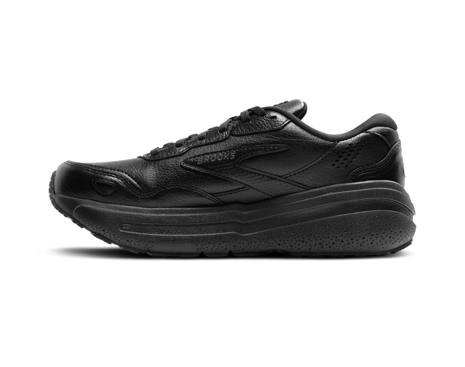 Brooks Ghost Max 2 Leather Womens Wide Running Shoes