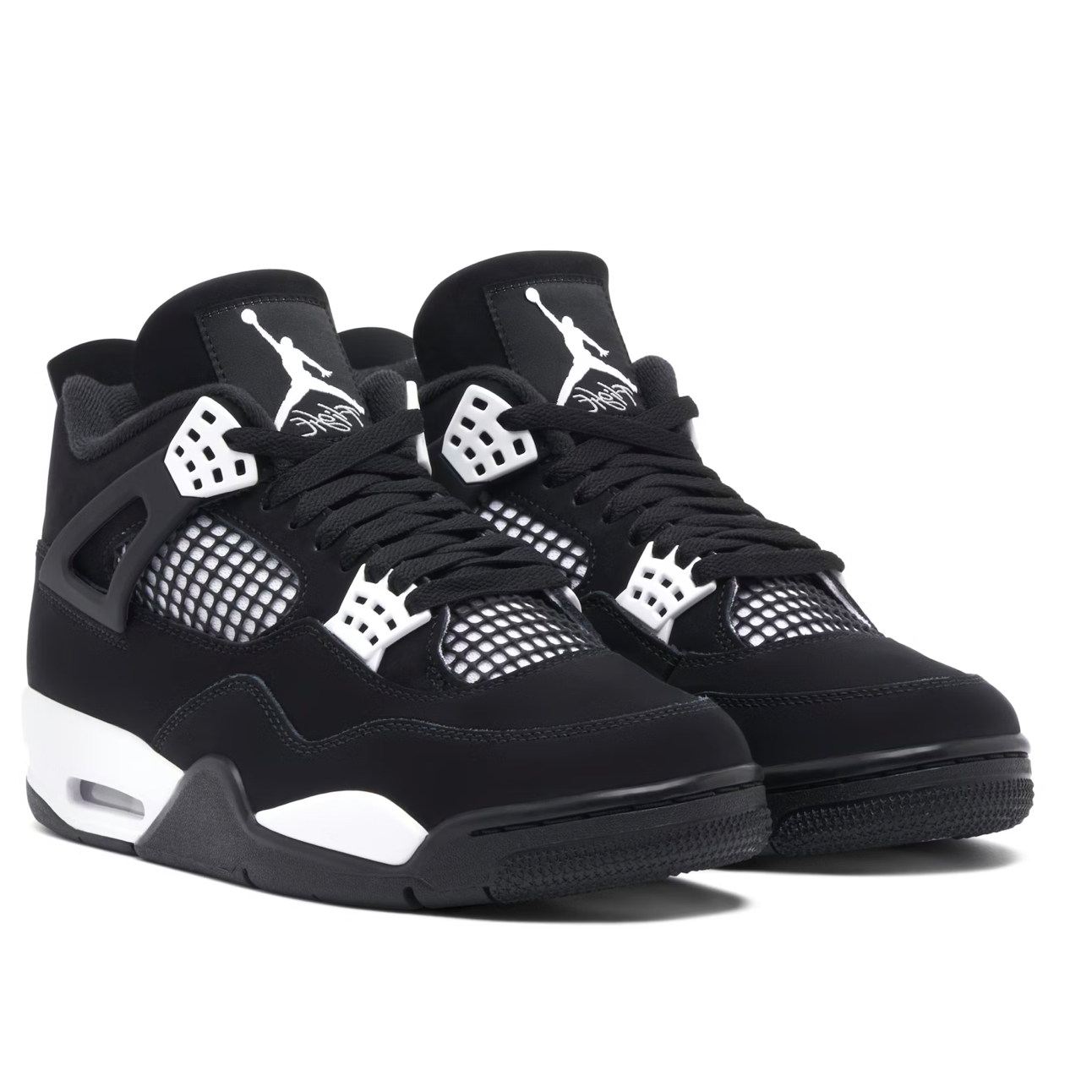 Jordan 4 Retro 'White Thunder' (GS) (No Box)