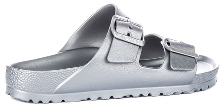 Birkenstock Arizona Sandals | Silver EVA for Men and Women - Narrow Fit
