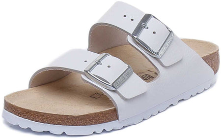 Birkenstock Arizona Sandals | White nubuck leather for Women