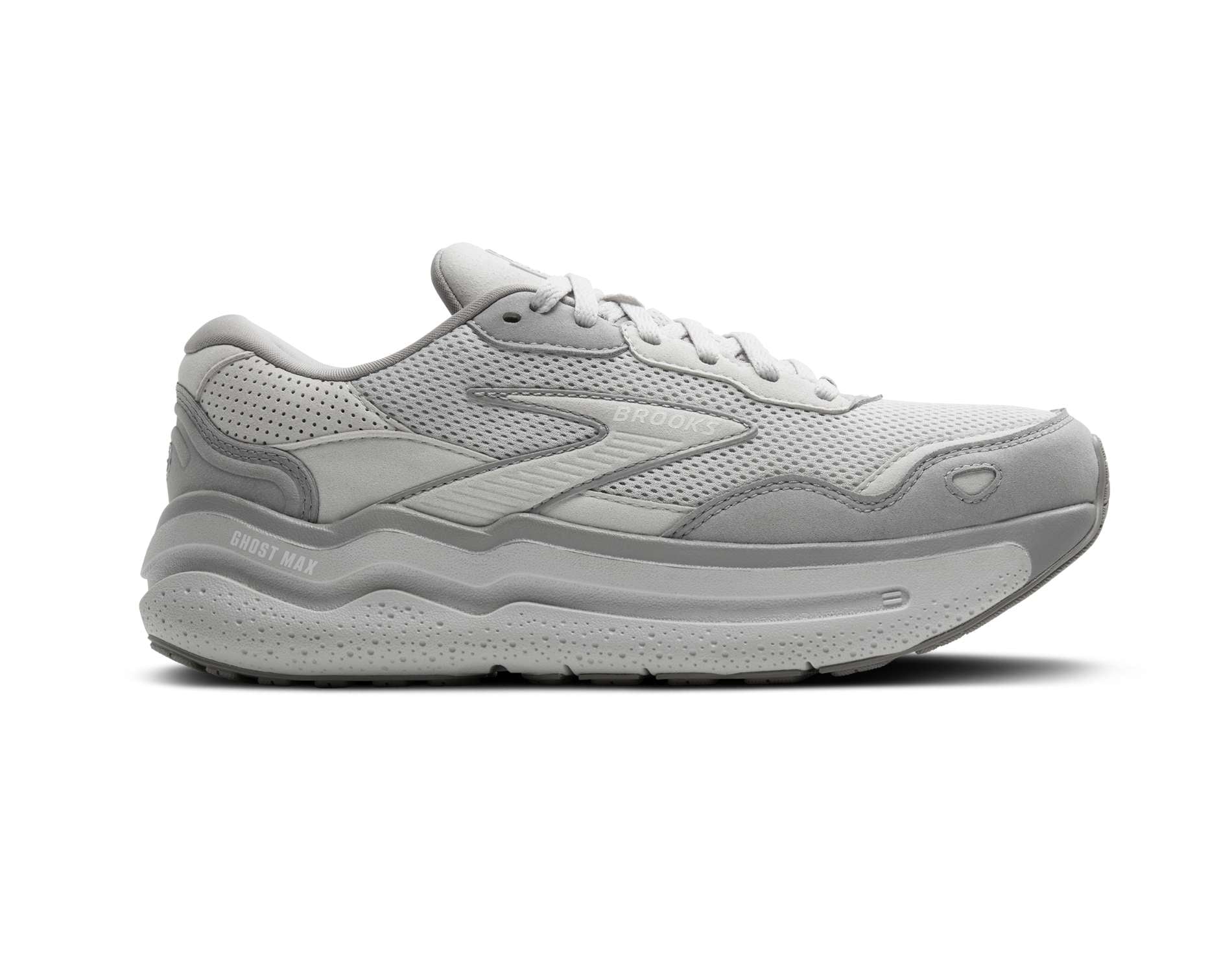 Brooks Ghost Max 2 Suede Womens Running Shoes